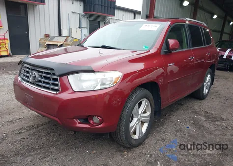 2010 Toyota Highlander Limited V6 z USA, uszkodzony, nr VIN 5TDDK3EH1AS008022